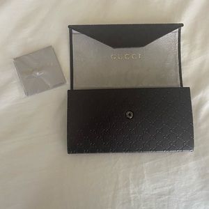 Gucci sunglasses case